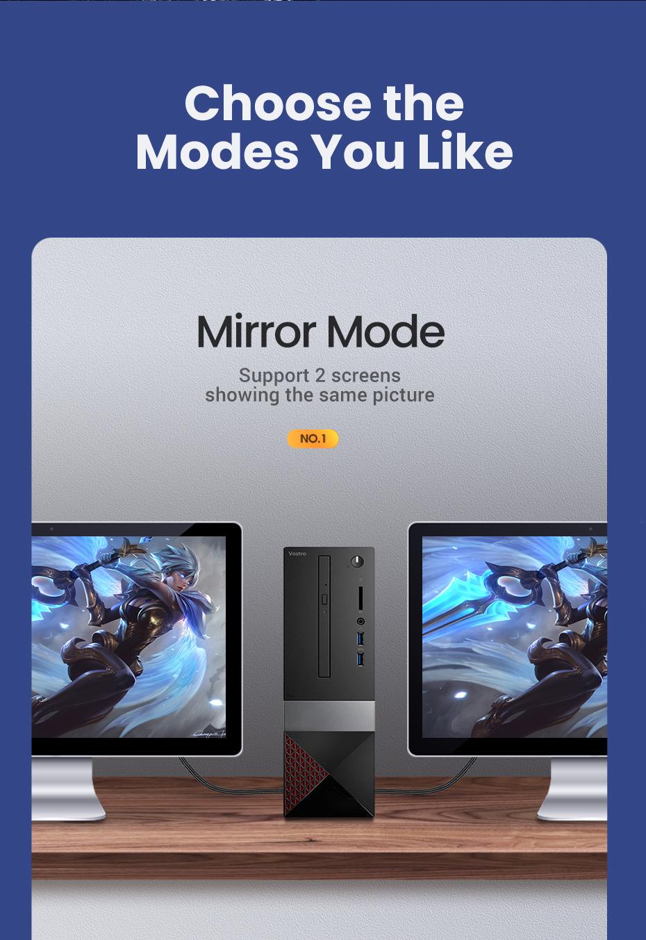 Кабель UGREEN HDMI 2.1 4K 120Hz 48 Гбит/с 3D Dolby Atmos HDR 10+ eARC HDCP 2.3 1080p 240Hz 3 м Черный (80404) - фото 14 Кабель UGREEN HDMI 2.1 4K 120Hz 48 Гбит/с 3D Dolby Atmos HDR 10+ eARC HDCP 2.3 1080p 240Hz 3 м Черный (80404) - фото 14