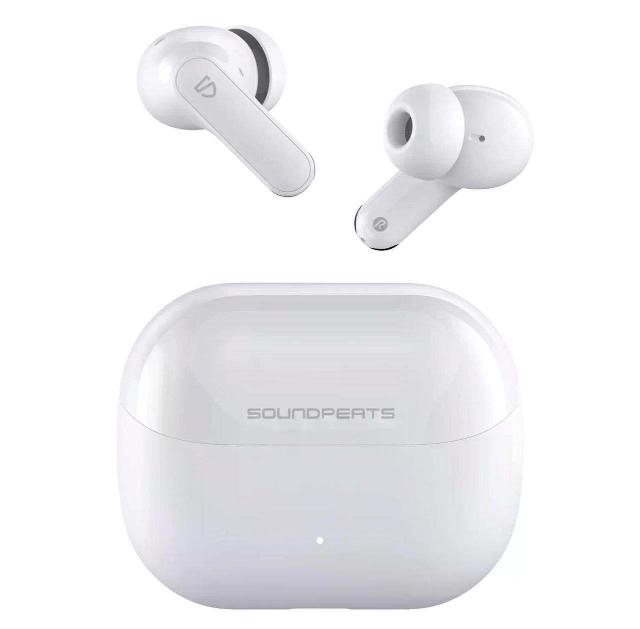 Наушники беспроводные Soundpeats Q3 Pro 6.0 вакуумные ANC Белый (2960361009)