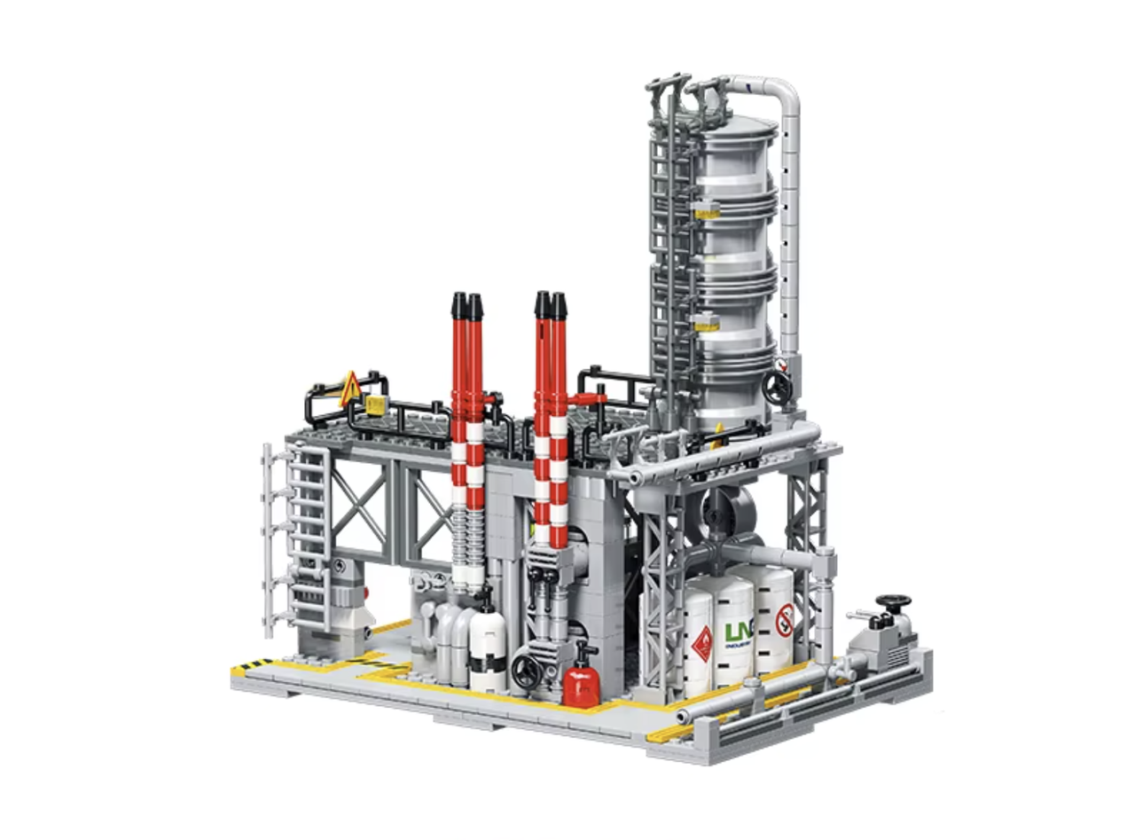 Конструктор Jie Star Химическая лаборатория 717 деталей (KO-27)