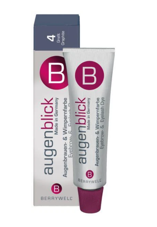 Краска для бровей и ресниц Berrywell Augenblick №4 15 мл Графит (32010484)