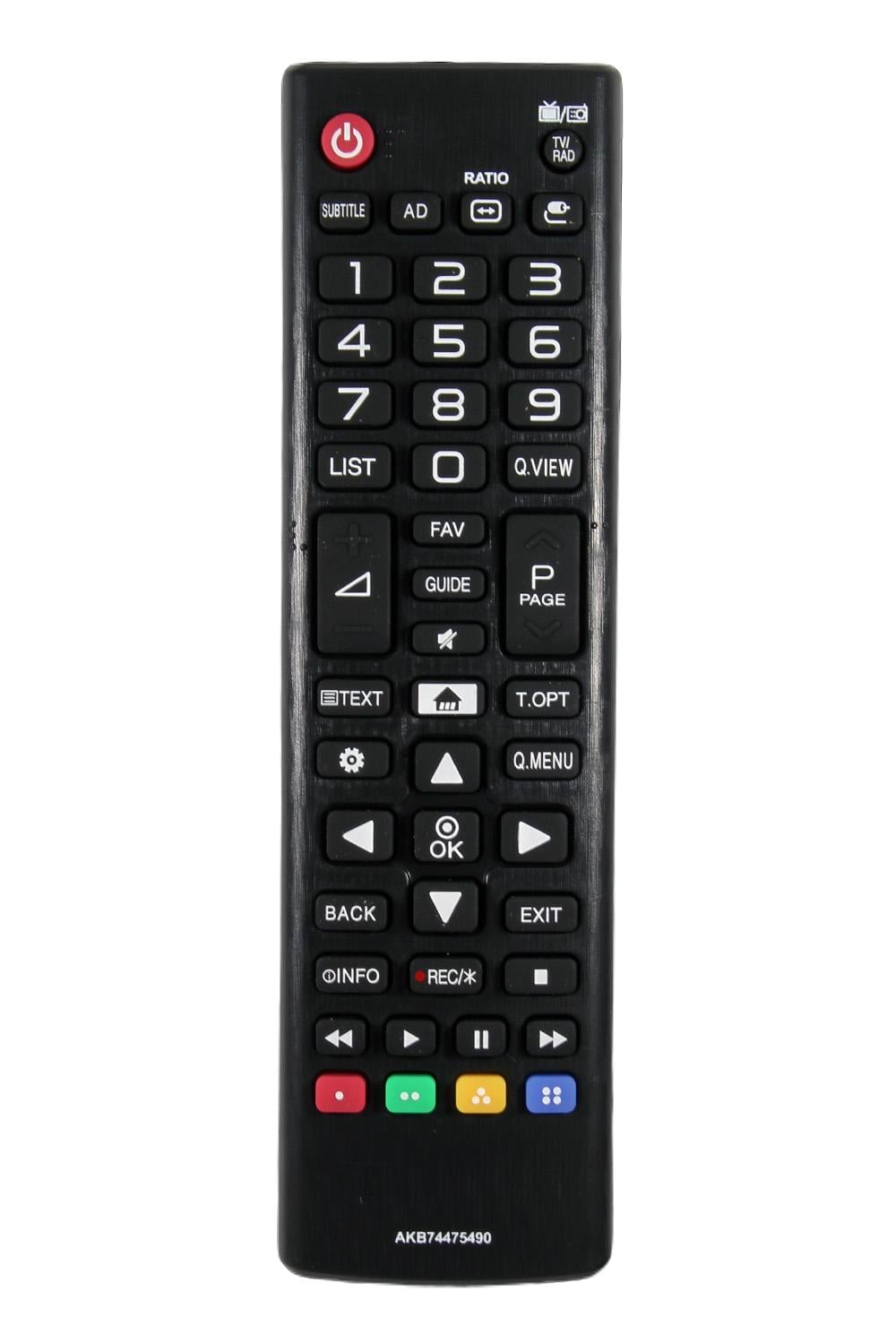 Пульт для телевизора LG AKB74475490 (1746)