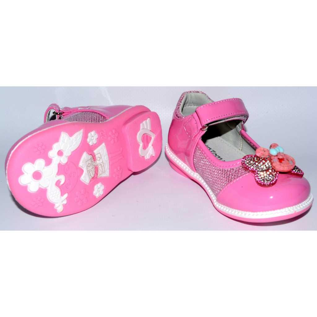 Туфлі для дівчинки Tom.m 105-5080-09 р. 24 15 см Рожевий (105-5080-09-24) - фото 4