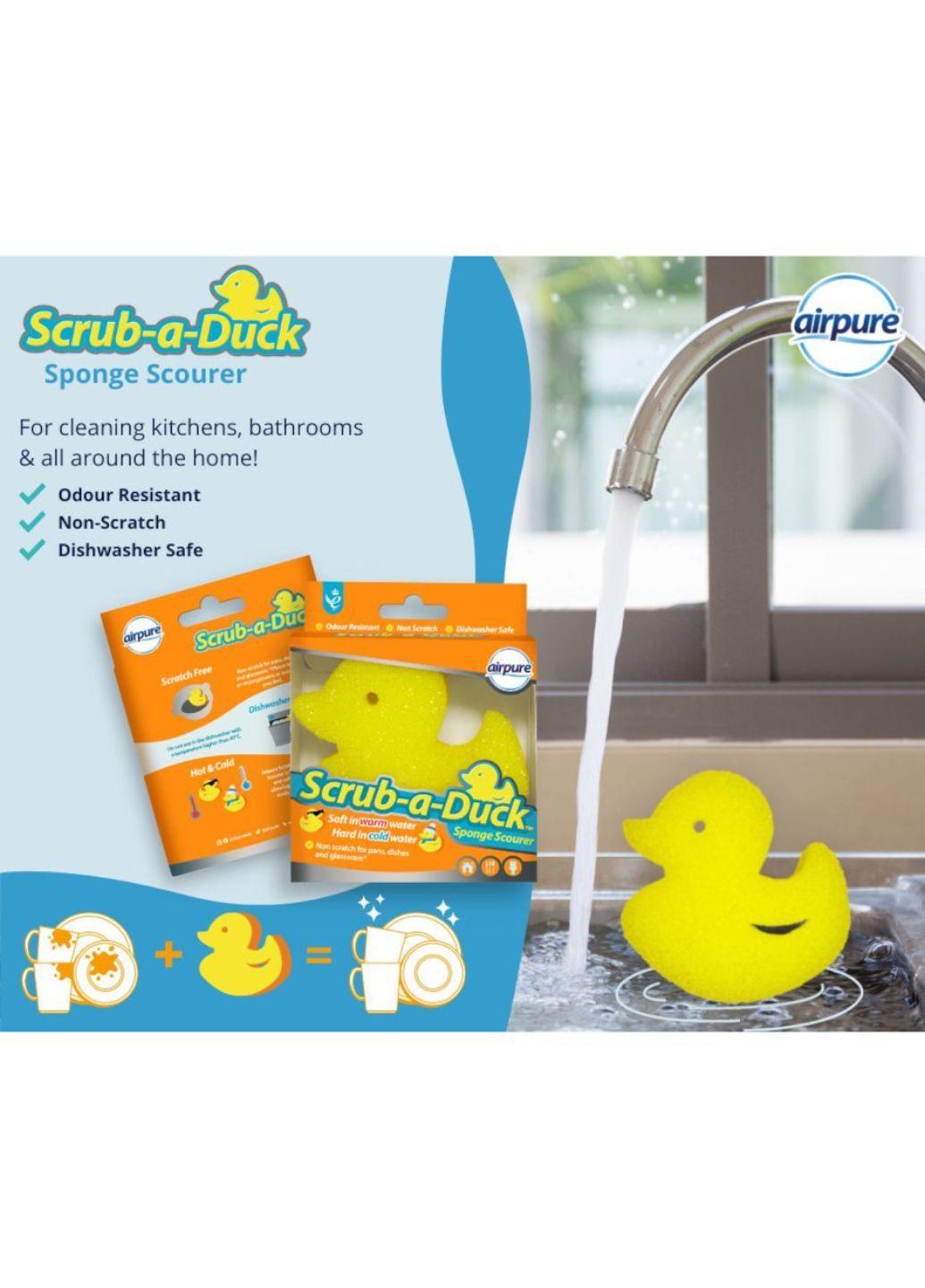 Губка для чищення Airpure Scrub-a-Duck Sponge Scourer (Е-01992) - фото 3