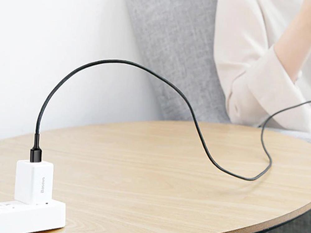 Кабель BASEUS USB Type C 3A 40 Вт (1007-321-01) - фото 7