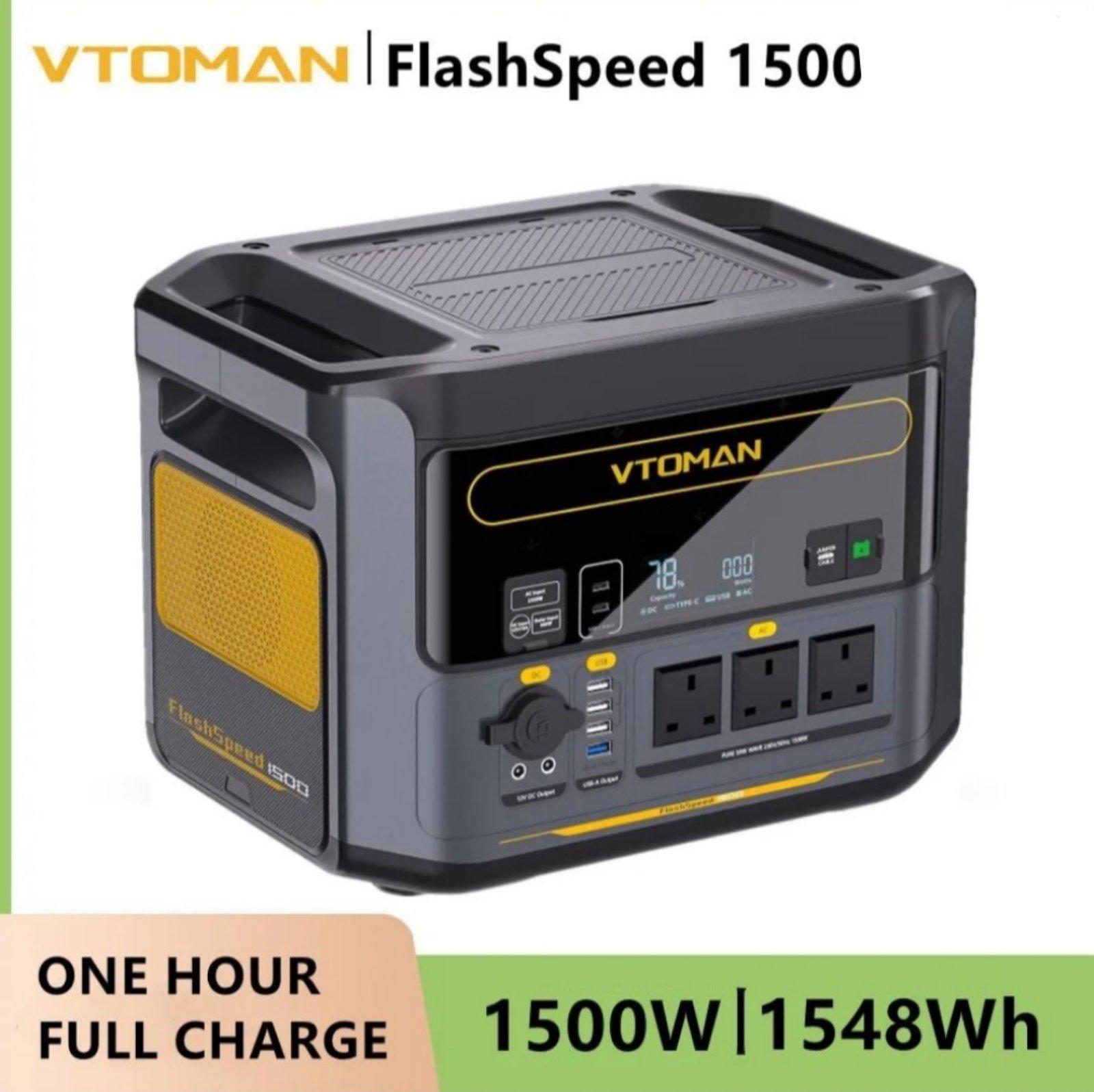 Зарядна станція VTOMAN FlashSpeed1500 (23266516) - фото 5