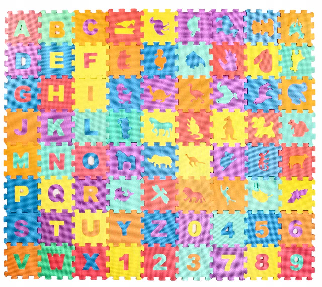 Килимок-пазл дитячий Doris Foam Puzzle XXL 72 ел. (Dhcb208a)