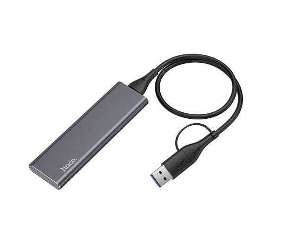 Зовнішній накопичувач Hoco UD7 Grey (9c6c5184) Зовнішній накопичувач Hoco UD7 Grey (9c6c5184)