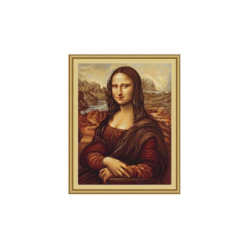 Набор для вышивания крестиком Luca-S Мона Лиза B416 (1708)