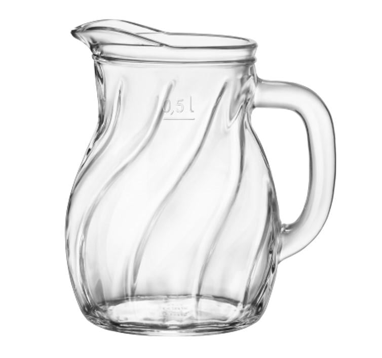Кувшин стеклянный Bormioli Rocco Bistrot Twist 500 мл