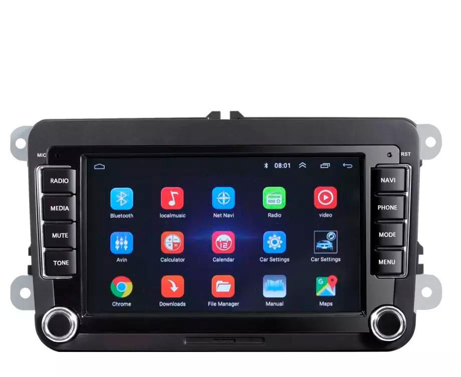 Автомагнітола штатна Volkswagen Caddy/Touran/Tiguan Mekede 1/16 Android 10/GPS/WiFi/USB (12293380)