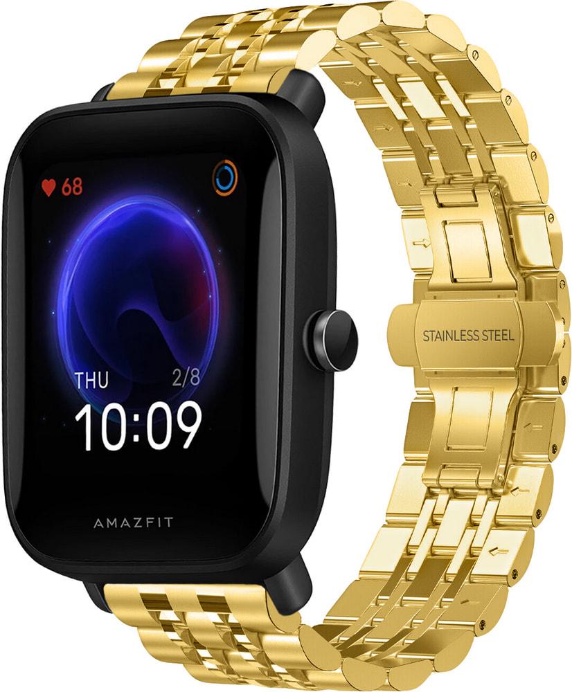 Браслет металлический Spinye для Amazfit Bip U Gold (29166-2A) Браслет металлический Spinye для Amazfit Bip U Gold (29166-2A)