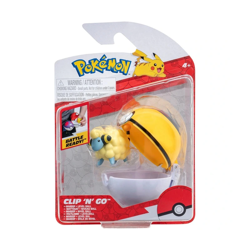 Ігровий набір POKEMON W14 МАРІП В ПОКЕБОЛІ ігрова фігурка/покебол (21900)