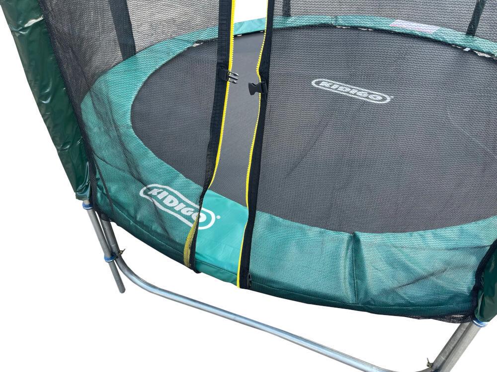 Батут Kidigo з сіткою та драбинкою 244 см - фото 2 Батут Kidigo з сіткою та драбинкою 244 см - фото 2