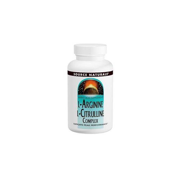 Амінокомплекс Source Naturals L-Arginine L-Сitrulline 1000 мг 120 Tabs