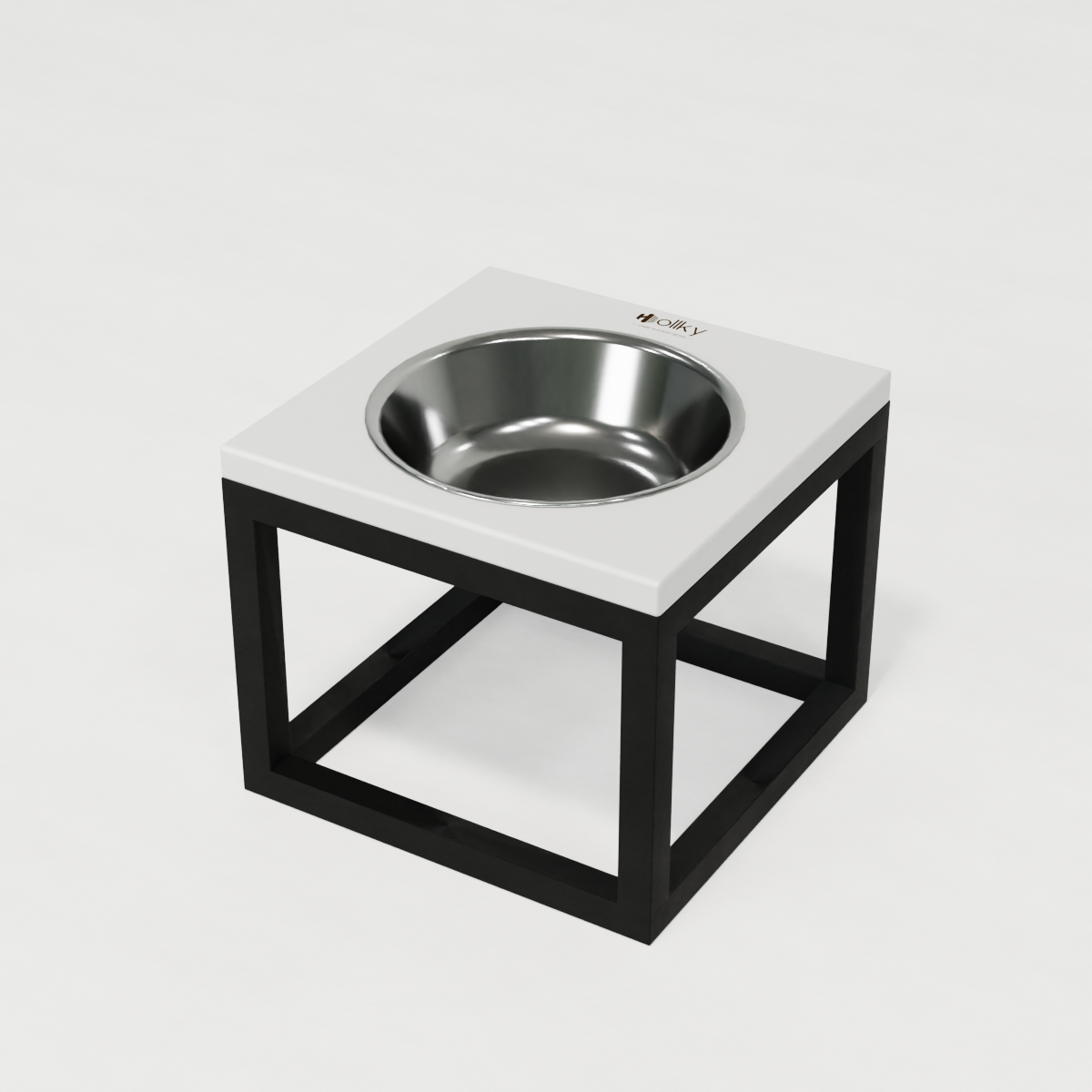 Миска на підставці для великих собак Hollky Base Solo XL 1,8 л (XL-262620-BLWH) - фото 9 Миска на підставці для великих собак Hollky Base Solo XL 1,8 л (XL-262620-BLWH) - фото 9