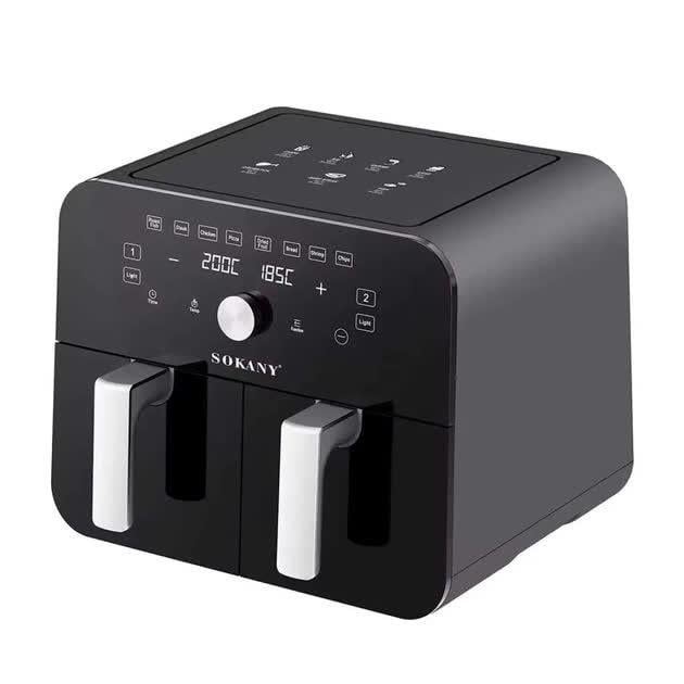 Аэроритюрница Sokany SK-10008 аэрогриль электрическая фритюрница 10 л 2400 Вт Черный (28183237)