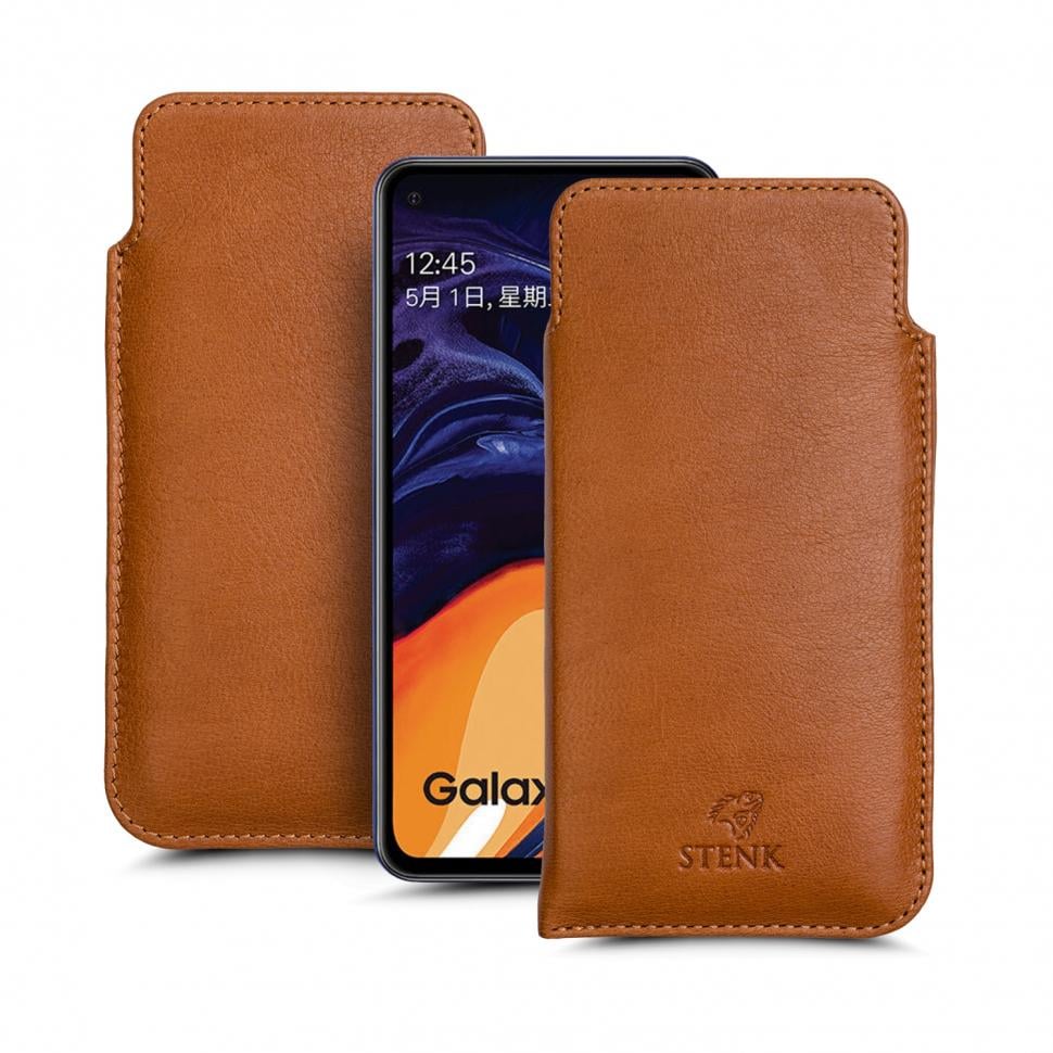 Футляр Stenk Elegance для Samsung Galaxy A60 Camel (66050)