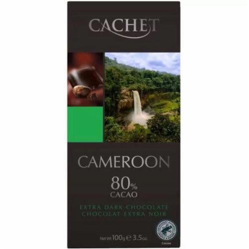 Шоколад экстрачерный Cachet Cameroon 21408 100 г (30826094)