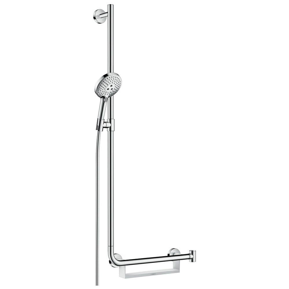 Душевой комплект со штангой Hansgrohe Raindance Select Left EcoSmart 26325000 Хром (142803)