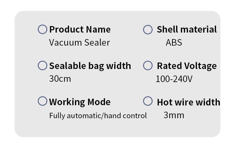 Вакуумный упаковщик для длительного хранения пищи (24784999) - фото 12