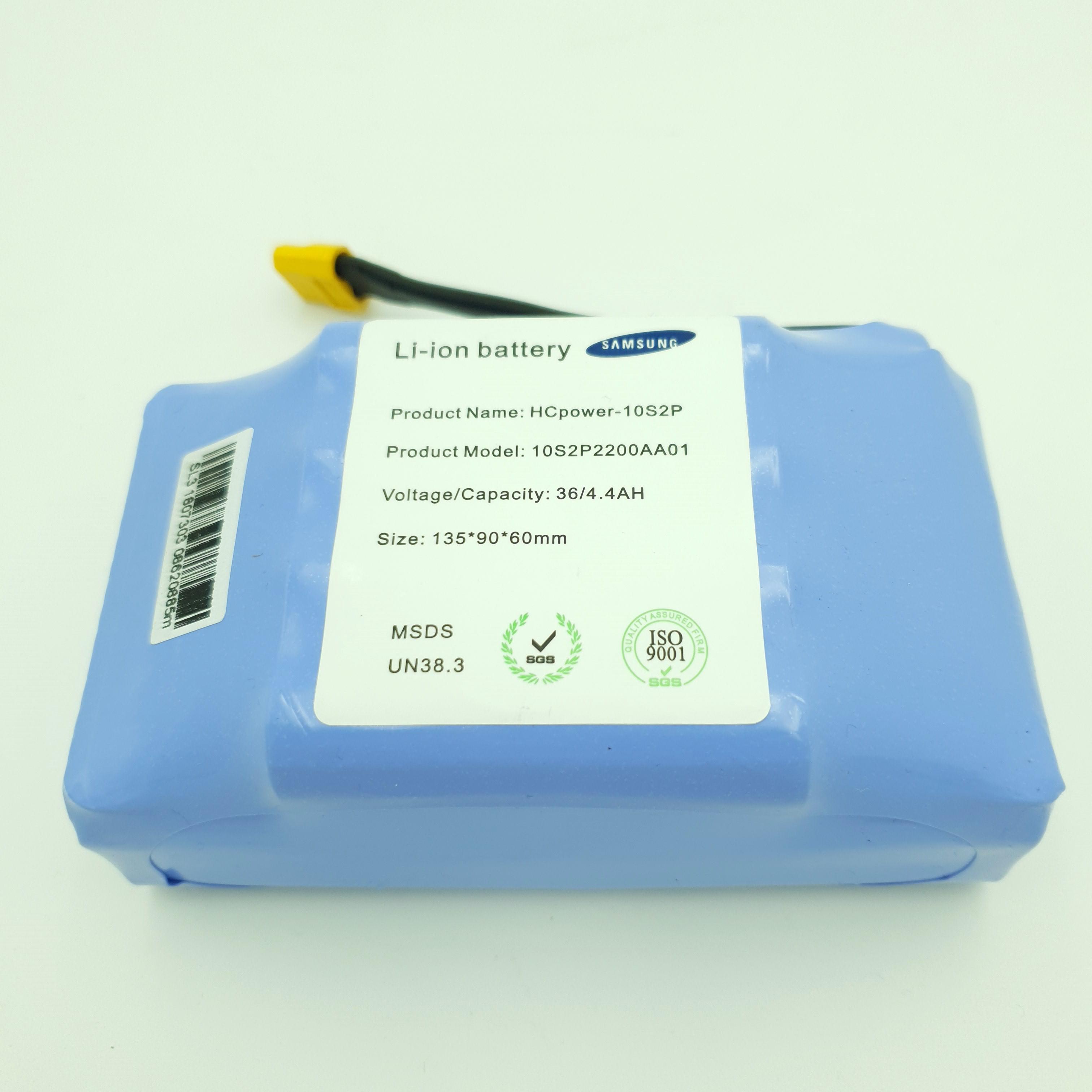 Аккумулятор для гироборда универсальный Li-ion UKC SL3 36v 4400mAh 135х90х60 мм (4200673403)