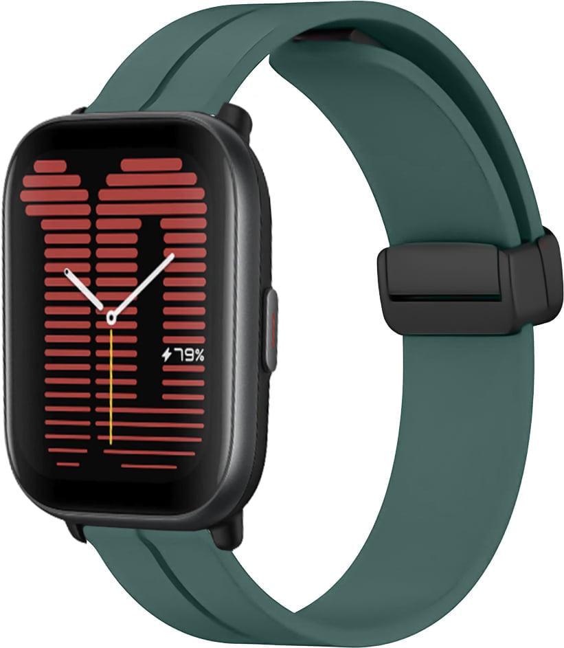 Ремешок для смарт-часов Rysta для Amazfit Active Green (41643-08)