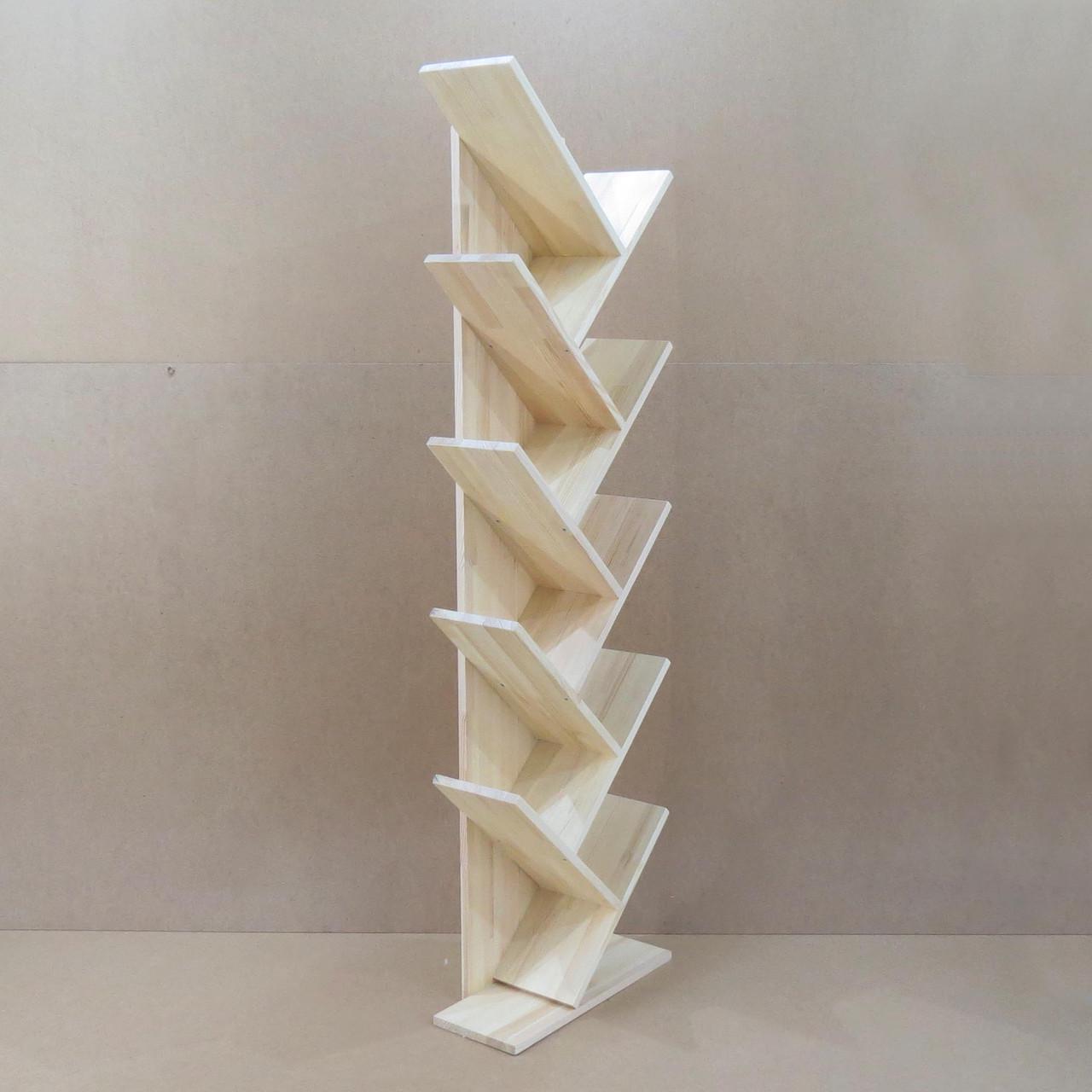 Стеллаж для книг из дерева Мураками 10 см Бланже (КПС-100901)