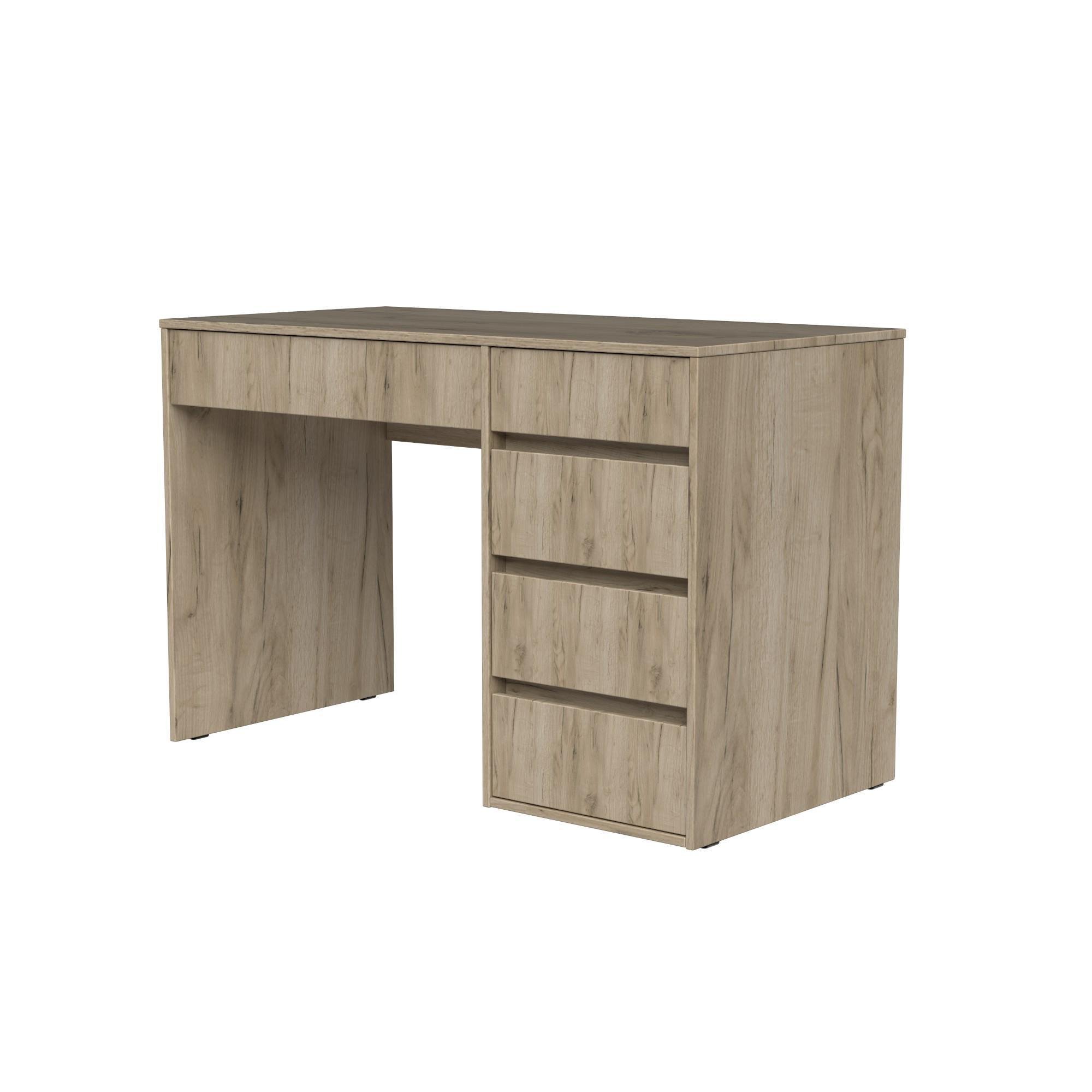 Стіл письмовий СП7 5Я SENAM 780х1100х600 мм ДСП Дуб Крафт Сірий - фото 3 Стіл письмовий СП7 5Я SENAM 780х1100х600 мм ДСП Дуб Крафт Сірий - фото 3