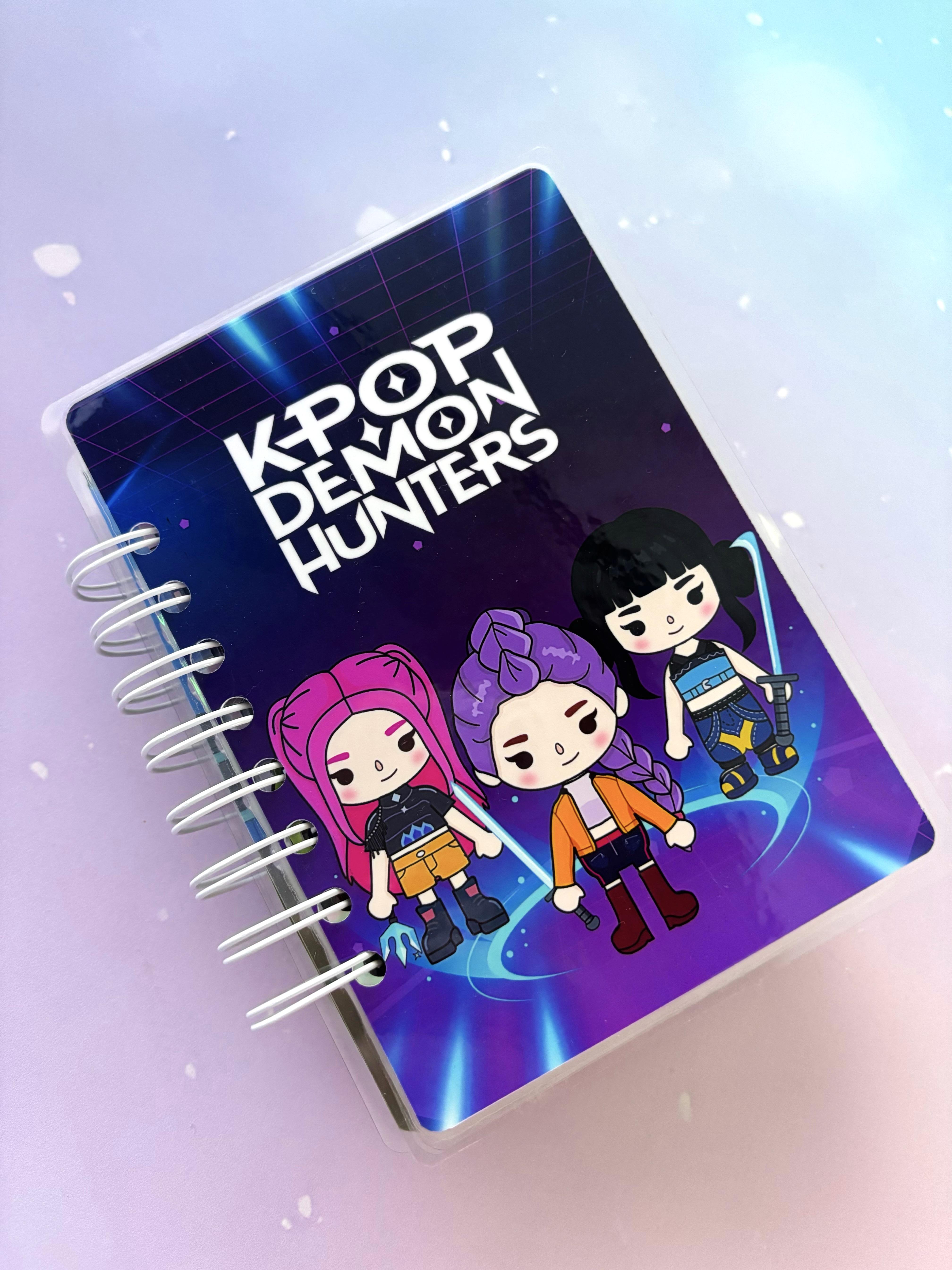 Блокнот на липучках Demon Hunter К-ПОП Полювальниці демонів A6 (31731319)