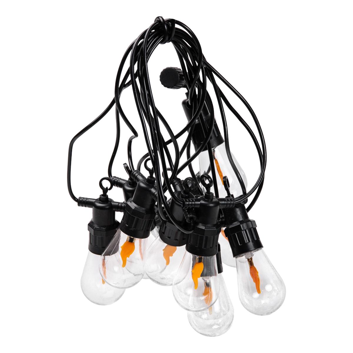 Гірлянда GarlandoPro S141 10 LEDз ПВХ 5 м Жовтий (100-107-S141) - фото 11