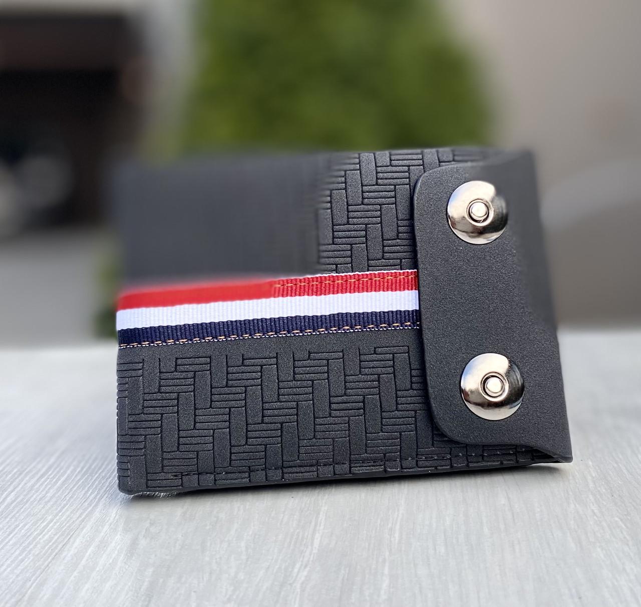 Кошелек мужской I-Run из кожи Черный (KK709) - фото 4 Кошелек мужской I-Run из кожи Черный (KK709) - фото 4