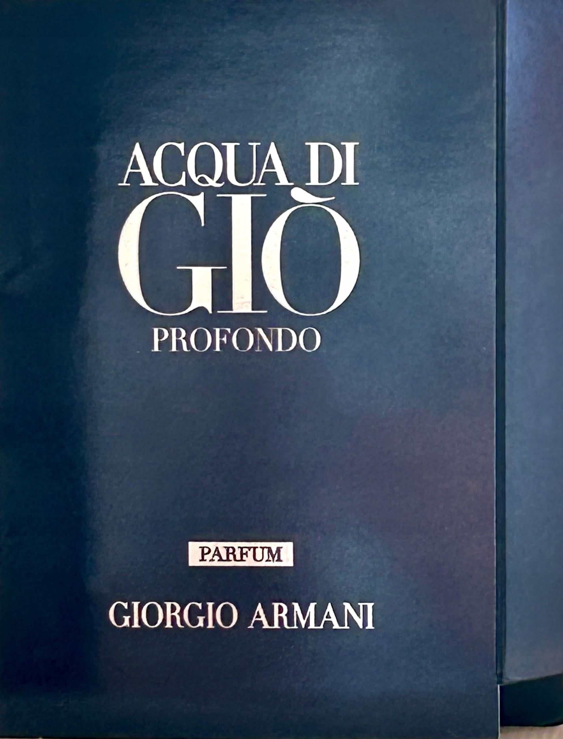 Духи для мужчин Giorgio Armani Acqua Di Gio Profondo 1,2 мл пробник (374021)