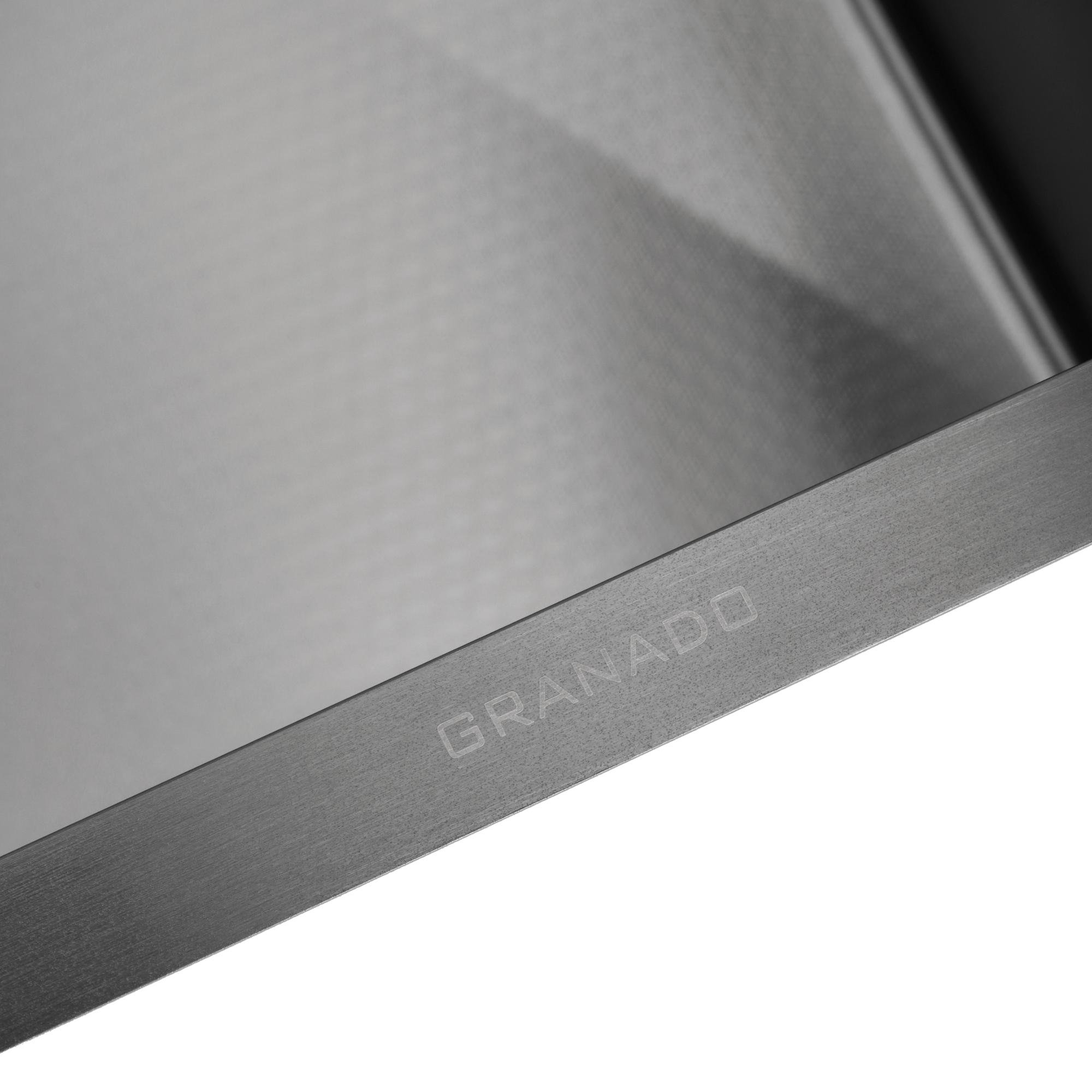 Мийка для кухні Granado Pravia S201 Black Honeycomb - фото 6 Мийка для кухні Granado Pravia S201 Black Honeycomb - фото 6