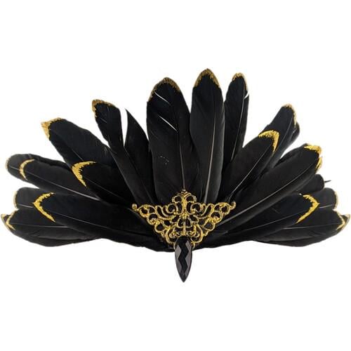 Тиара Феникс SETA Decor 22-310BLK-GL