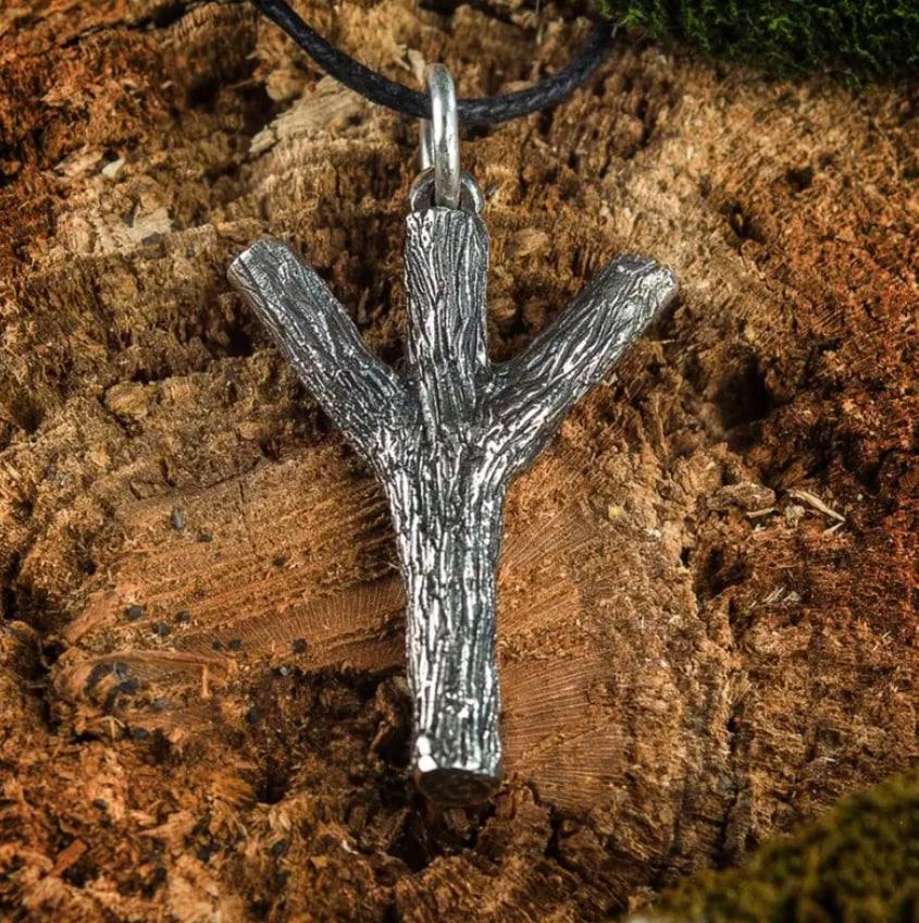 Подвеска-амулет Руна Альгис (28349438) Подвеска-амулет Руна Альгис (28349438)