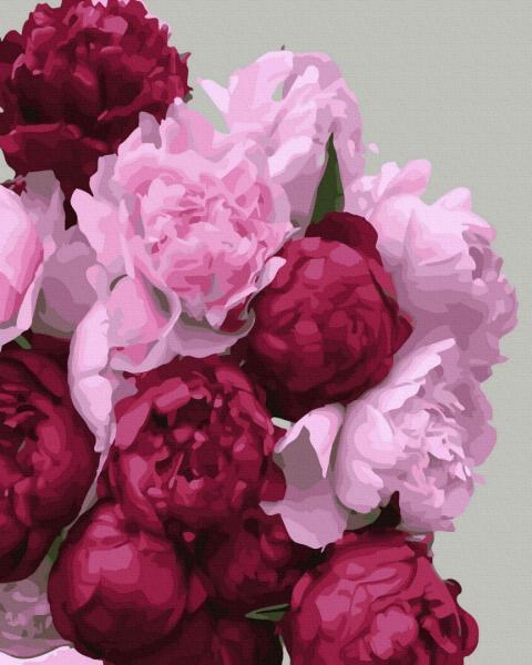 Картина по номерам Brushme Цветы Их величество пионы 40х50 см в термопакете (GX36674) Картина по номерам Brushme Цветы Их величество пионы 40х50 см в термопакете (GX36674)