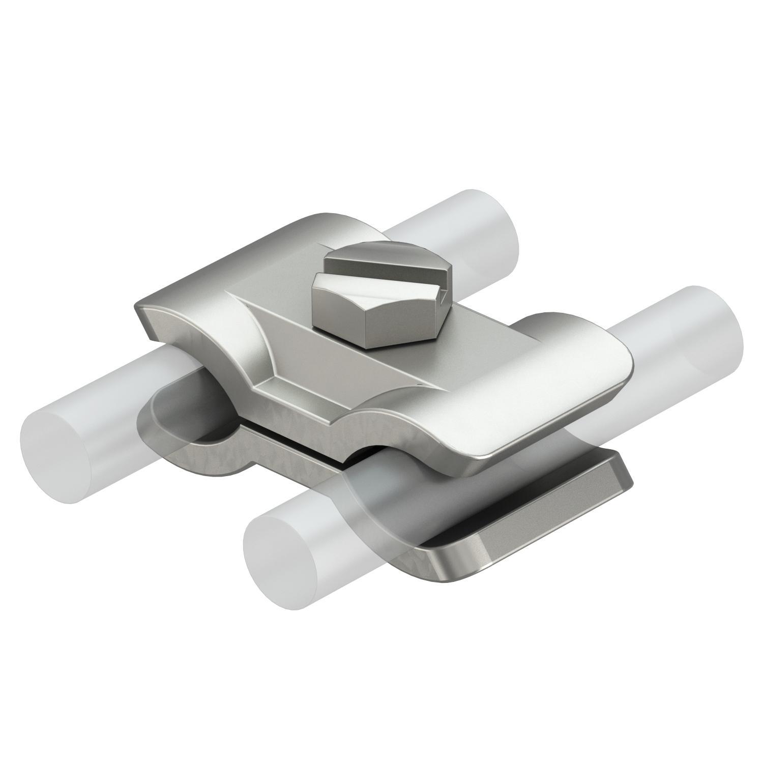 Соединитель параллельный OBO bettermann ø 10-20 мм для круглого проводника нержавеющая сталь (5315522)