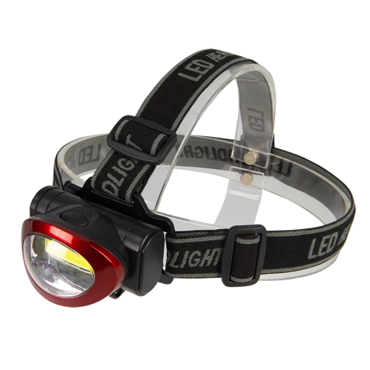 Налобный фонарик Yajia LED BL-536 COB Красный (758739)