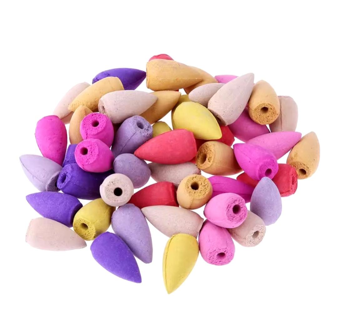 Благовония шары для дымного фонтана Микс конусов 30 шт.