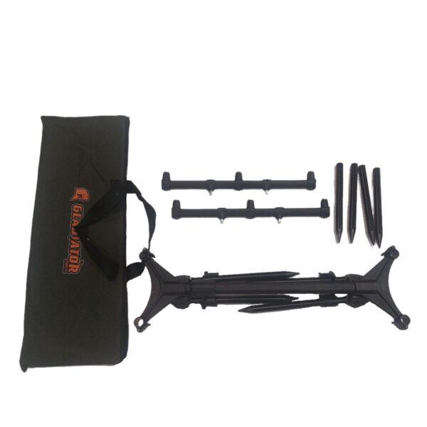 Род-под Gladiator RP184 на 3 вудилища Чорний (28745979) - фото 10 Род-под Gladiator RP184 на 3 вудилища Чорний (28745979) - фото 10