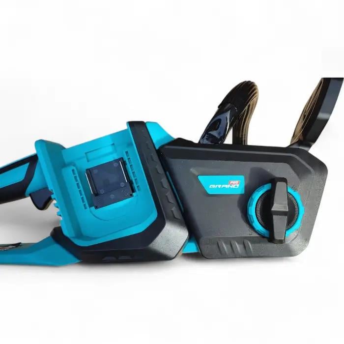 Акумуляторна пила ланцюгова Grand АПЦ-40А/16"- 8 (безщітковий мотор два високовольтні акумулятори 8Ач. два ланцюги дві шини 405мм .подвійне зарядне) - фото 9 Акумуляторна пила ланцюгова Grand АПЦ-40А/16"- 8 (безщітковий мотор два високовольтні акумулятори 8Ач. два ланцюги дві шини 405мм .подвійне зарядне) - фото 9