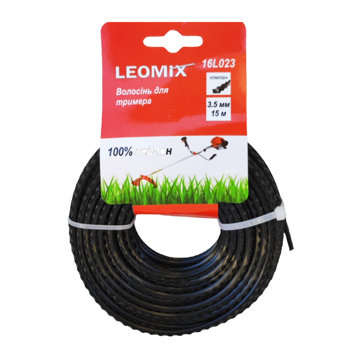 Жилка для триммера крокодил 3,5 мм 15 м (1796)
