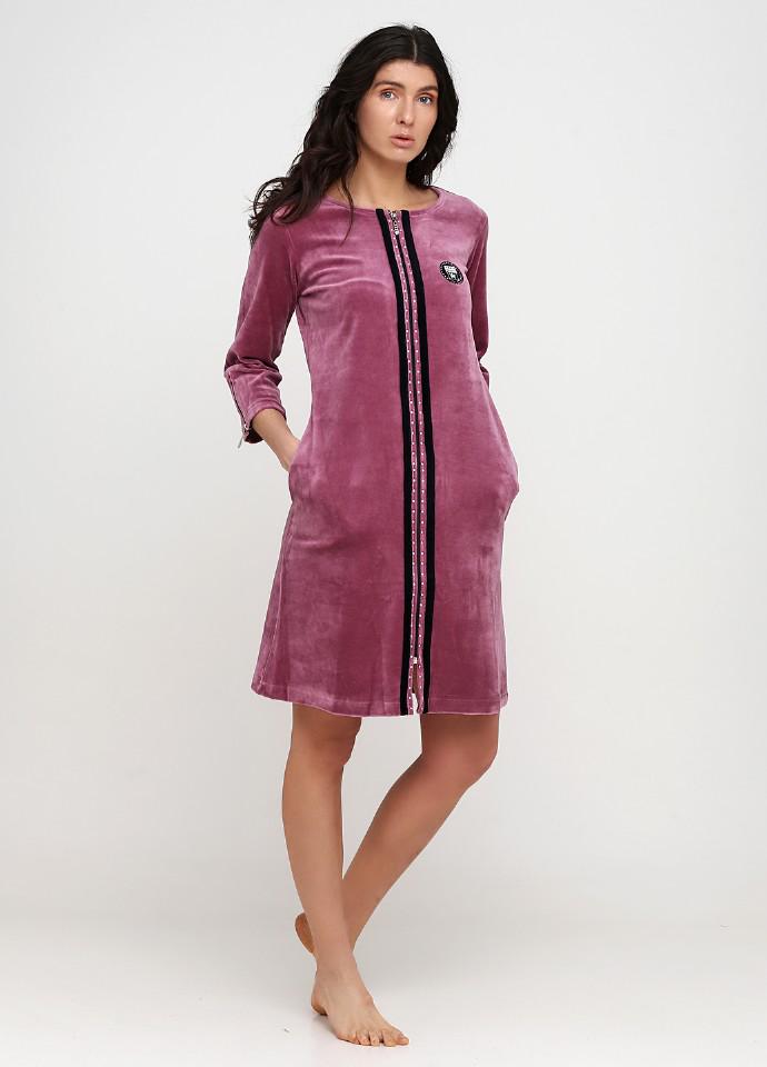 Халат Wild Love M Пудровый (20969)