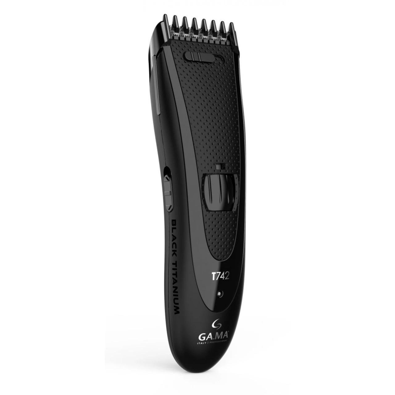 Машинка для стрижки Ga.Ma Black Titanium T742 (GM4510)