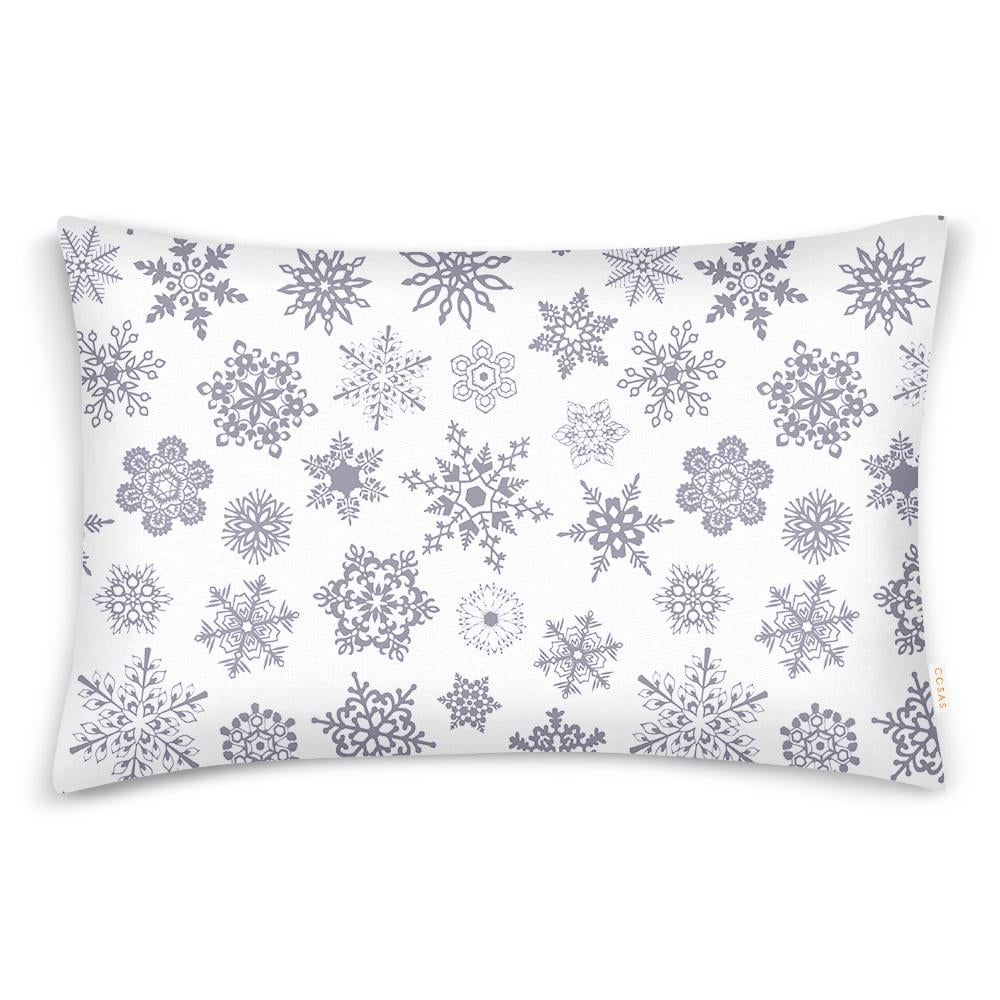 Наволочка детская фланель Cosas SNOWFLAKES 40х60 см (4822052371657)