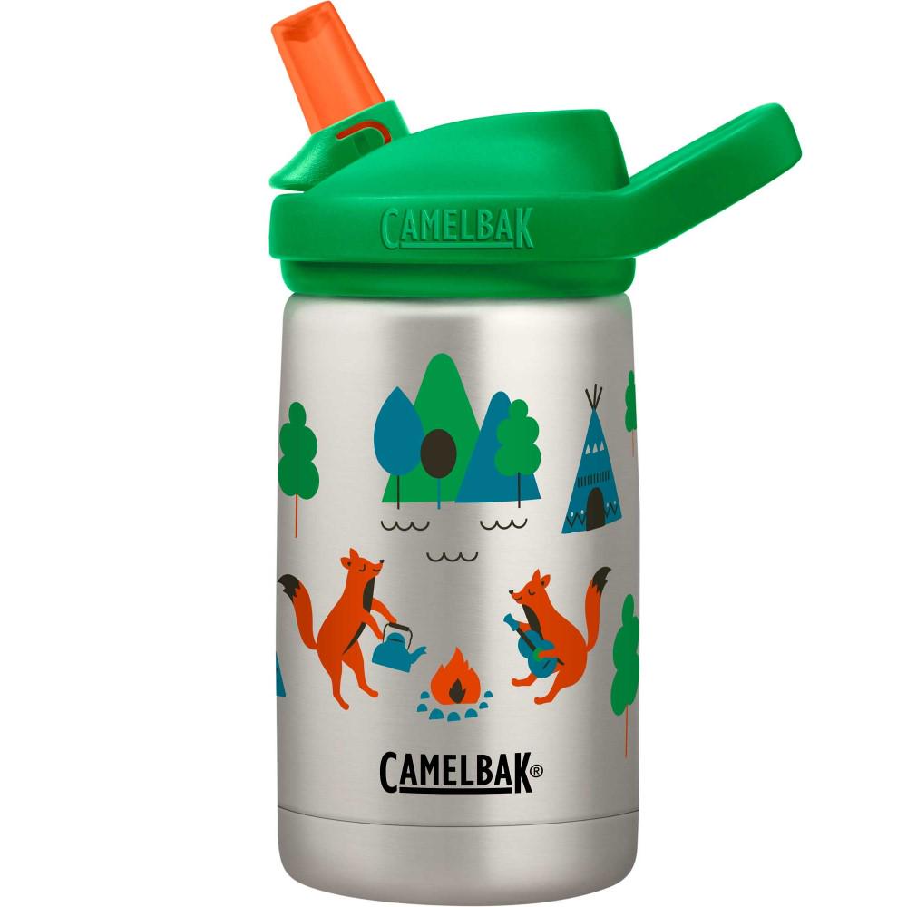Термофляга для воды CamelBak Eddy + Kids SST Vacuum Insulated 12oz, Camping Foxes (0,35 л)