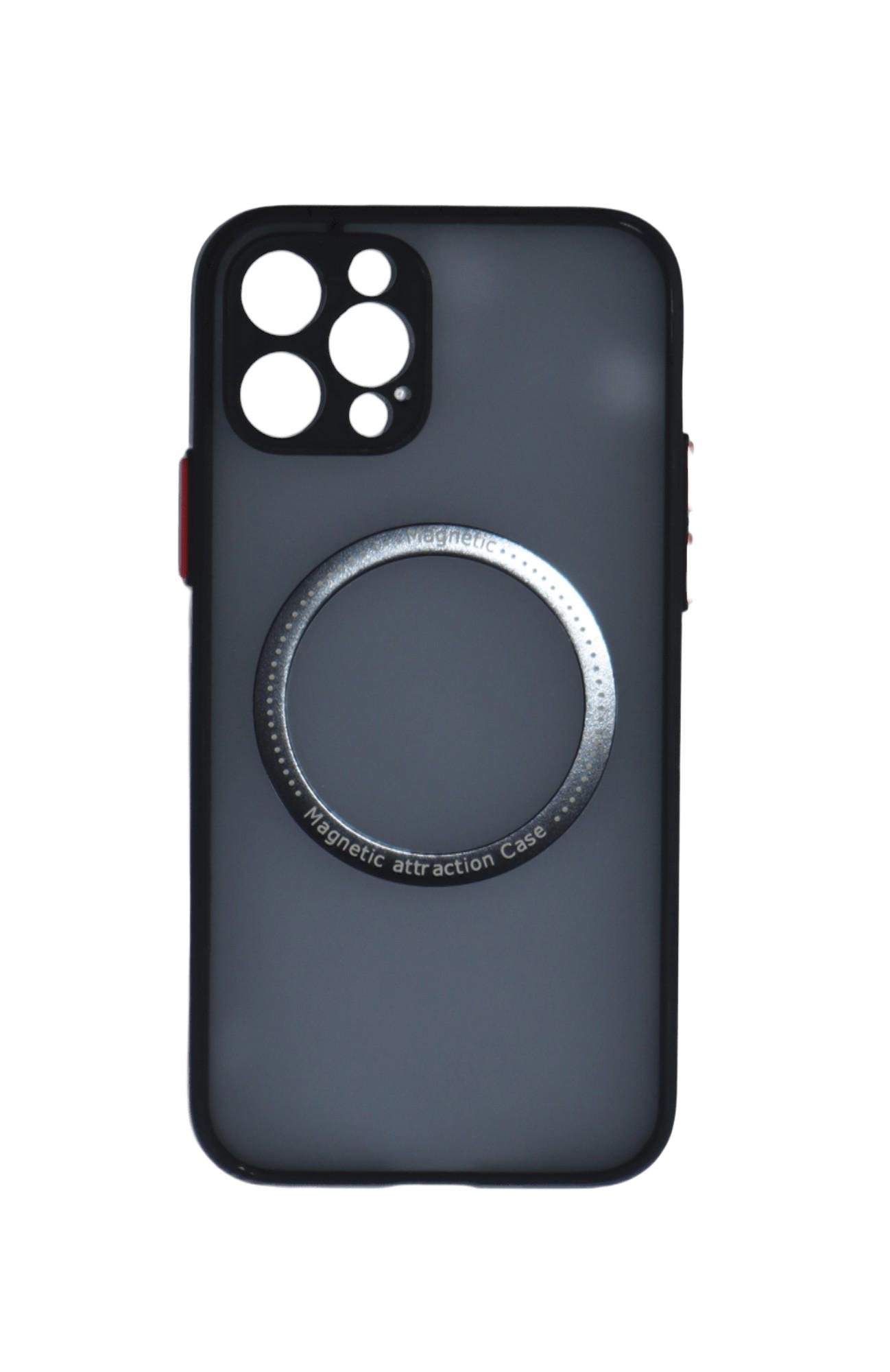 Магнітний чохол XON PhoneCase Magnetic для iPhone 12 Pro (PCMB1112300B 9632) Чорний Магнітний чохол XON PhoneCase Magnetic для iPhone 12 Pro (PCMB1112300B 9632) Чорний