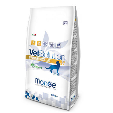 Корм сухий Monge VetSolution Cat Urinary Oxalate дієта для кішок 1,5 кг (29714282)