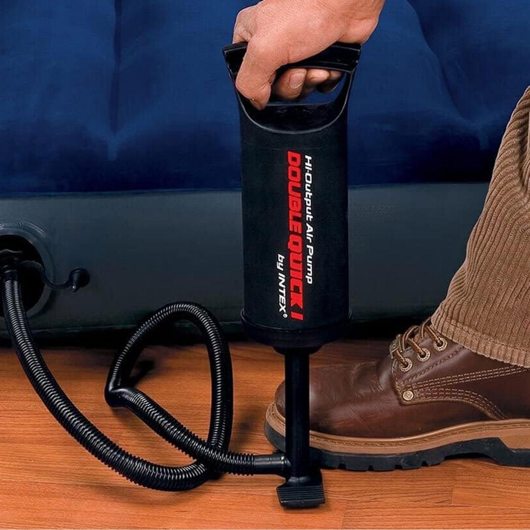 Насос ручной Intex для кроватей матрасов кругов и лодок 36 см (68614) - фото 5