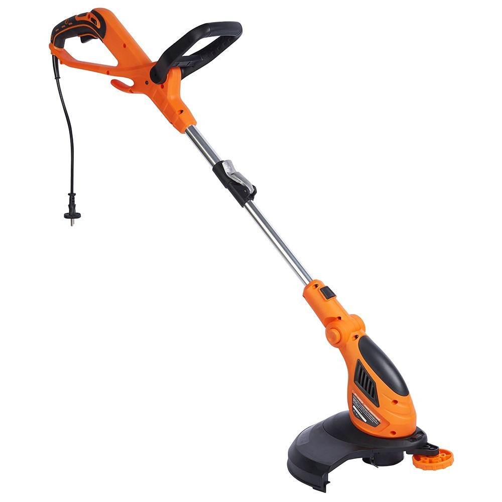 Триммер сетевой садовый SEQUOIA SET550DTW с телескопической штангой и леской ширина кошения 550 Вт 30 см Оранжевый (SET550DTW)